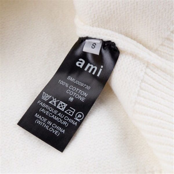 Amiri Loving Heart A Embroidered Sweater In White - Image 4