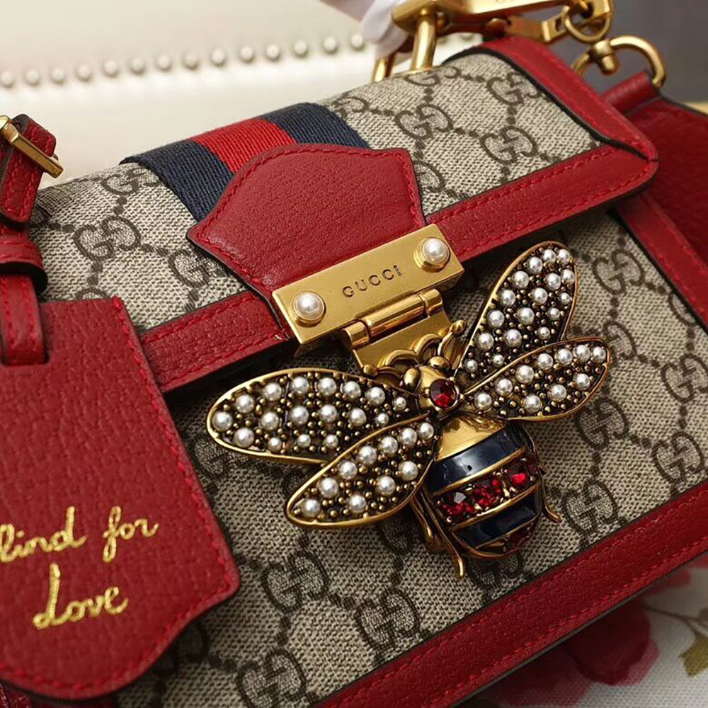Gucci queen margaret gg small top handle bag 2025