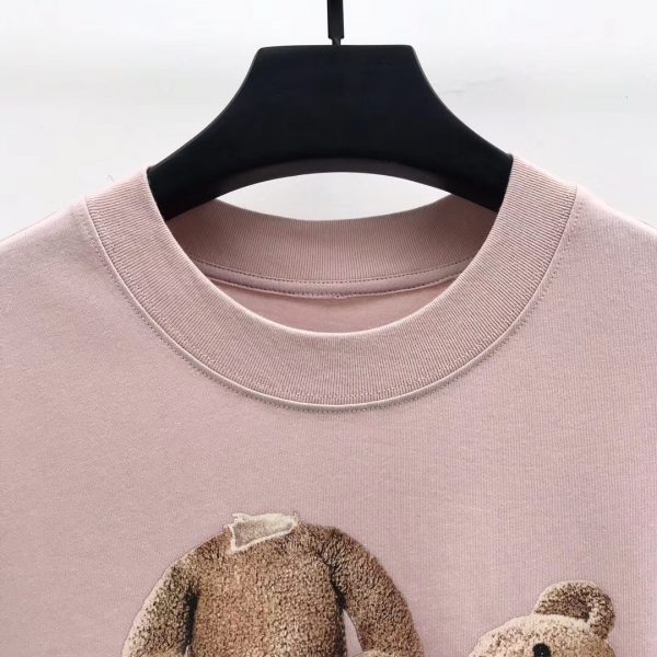 Palmangels  Bear Printed T-Shirt Pink - Image 6