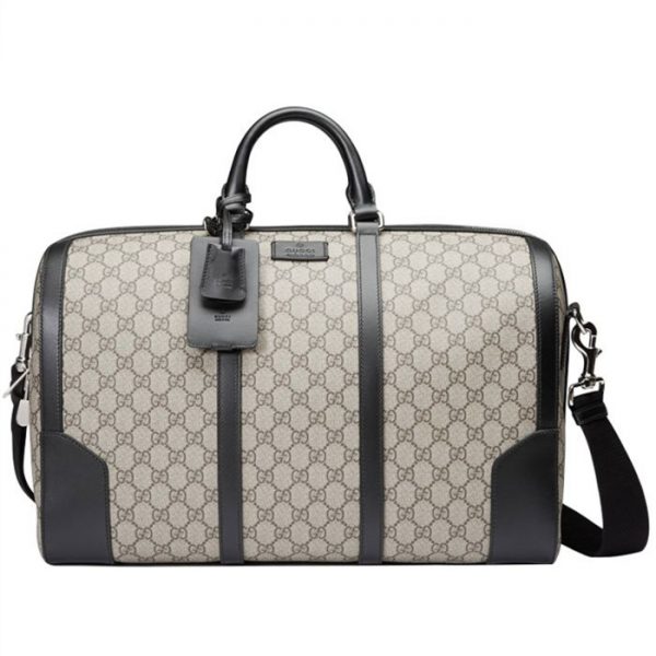 Gucci Monogram Canvas Supreme Duffle Bag
