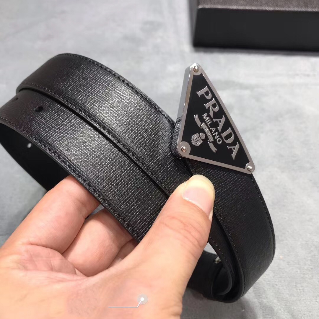 Mens prada belt sale shop